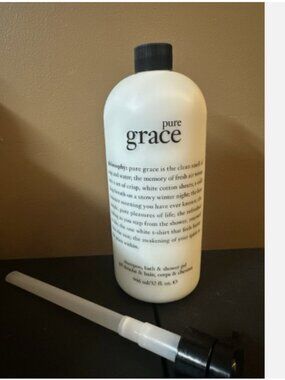 philosophy supersize 32oz fragrance shower gel-Pure Grace-NEW-A280779